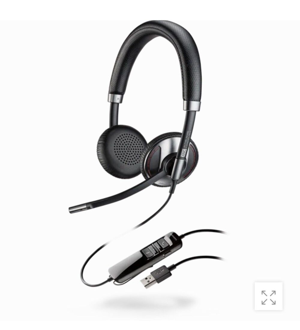 Plantronics BLACKWIRE C725 Black Headband Headsets - New Never Used
